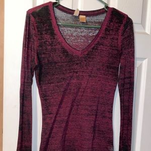 long sleeve buckle shirt